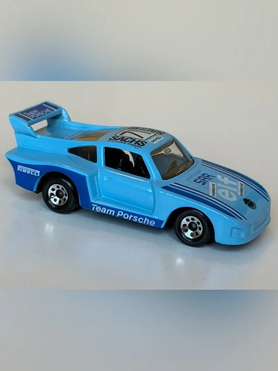 Vintage Matchbox Racing Porsche 935 #71 ELF Sachs 1983