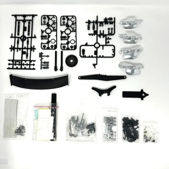 Tamiya 1/10 RC Car Parts Lot – Assorted Replacement Sprues Hardware Mixed Set