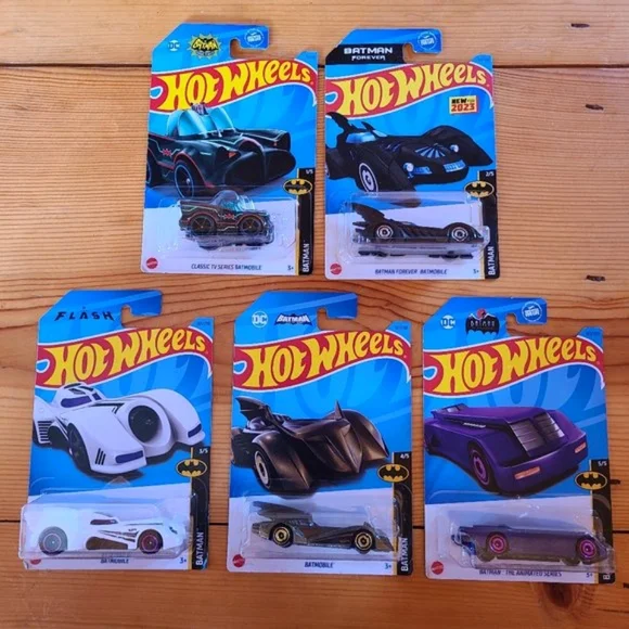 Hot Wheels Batman 2023 Set 1 - 5 (Full Set)