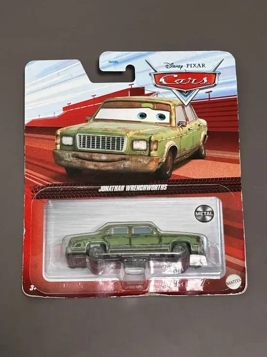 Disney Pixar Cars Jonathan Wrench works Metal Diecast New 2024