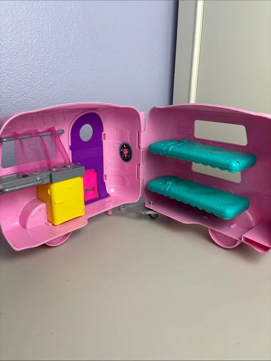 Pink & Purple Play Camper Toy for Kids