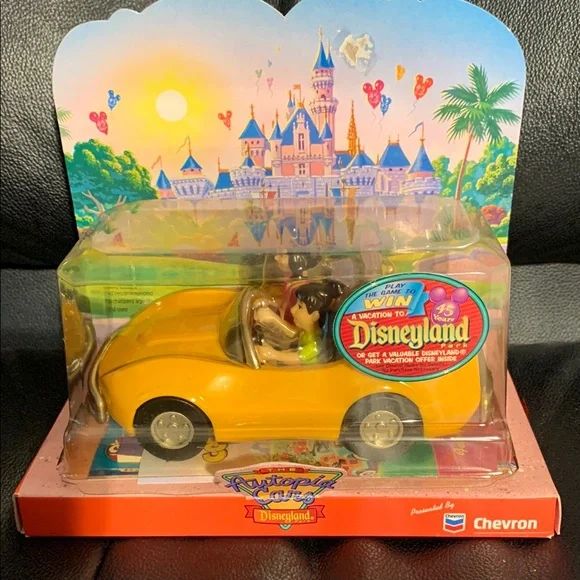Disneyland Autopia Yellow Classic Collectible Car-Vintage 🆕