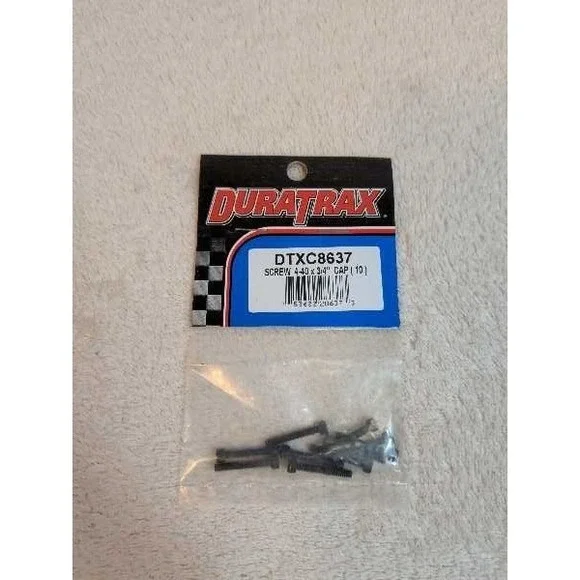 DURATRAX DTXC8637 Screw 4-40 x 3/4 Cap 10 Pcs