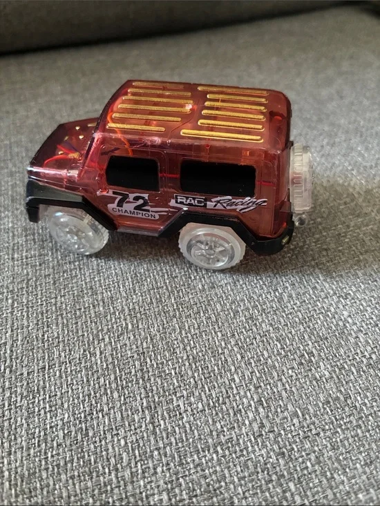 Miniature 4X4 Off-Road Orange RAC Racing 72 Champion Car