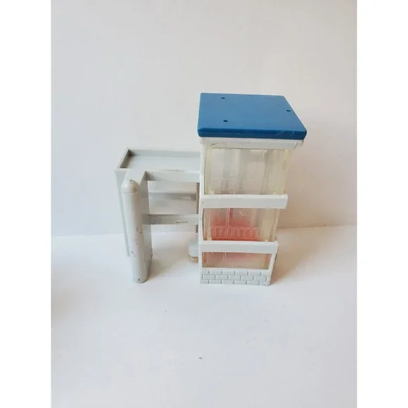 Vintage Micro Machines Car Service City Parking Garage Auto Repair Toy Part Only