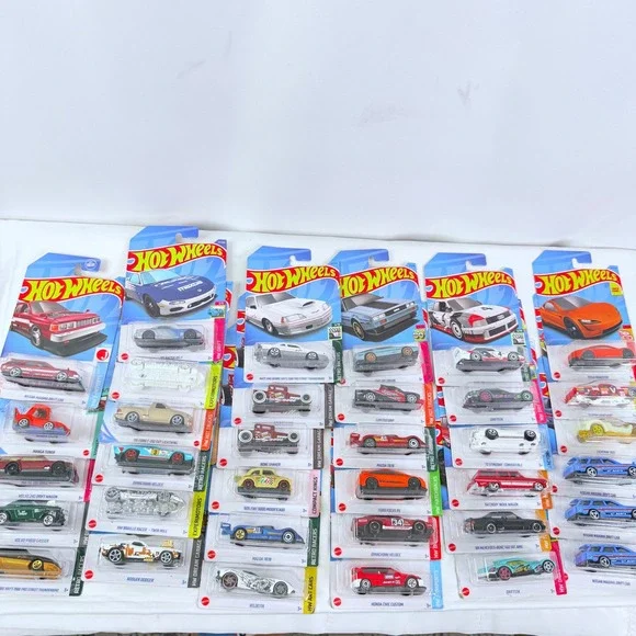 2021 Hot Wheels Mixed Lot of 29 Nissan Maxima Mazda RX7 Ford F150 DeLorean