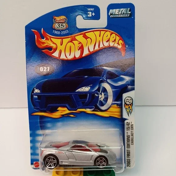 HOT WHEELS CADILLAC‎ CIEN SILVER 2003 #27