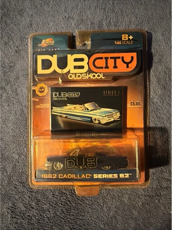 Jada Toys – Dub City™ Old Skool® - 1962 Cadillac® Series 62™ - Black - 2002