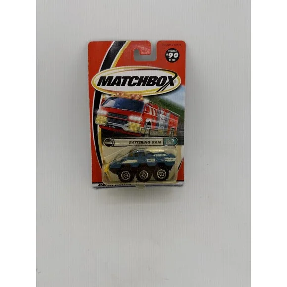 Matchbox Battering Ram Police Vehicle #90 of 100 Diecast 2000