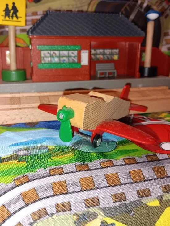 Brio Wooden Riailway Train Track Aeroplane Airplane
