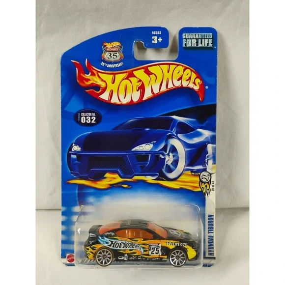 Hot Wheels 2003 #032‎ Hyundai Tiburon 20/42 35th Anniversary