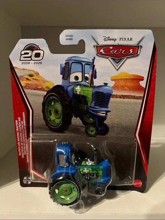 Disney Pixar - Cars - Clutch Aid Racing Tractor 2026 20th Anniversary 1:55 Scale