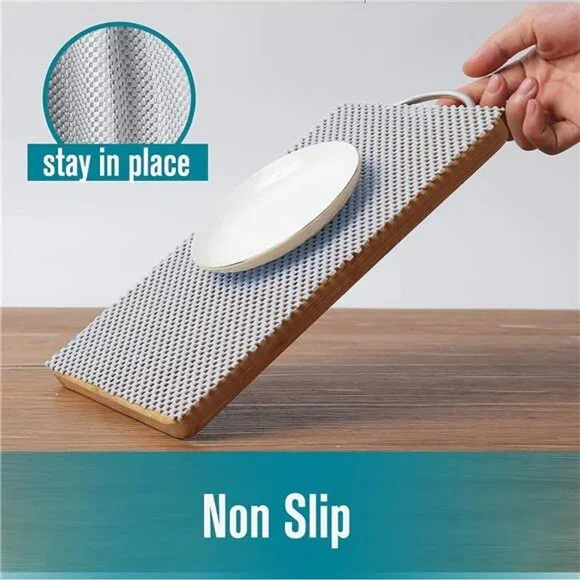 Shelf Cabinet Liner, Drawer Liners Non-Adhesive 12 in X 20 Ft, Strong Grip