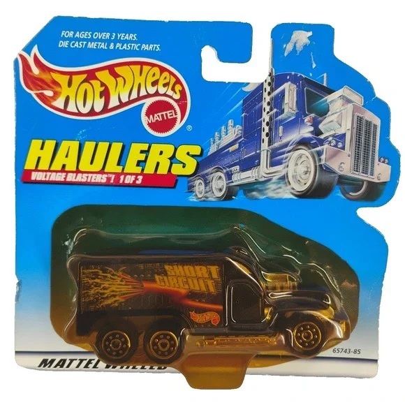 Mattel Hot Wheels Haulers McDonalds Voltage Blasters Short Circuit Diecast Truck