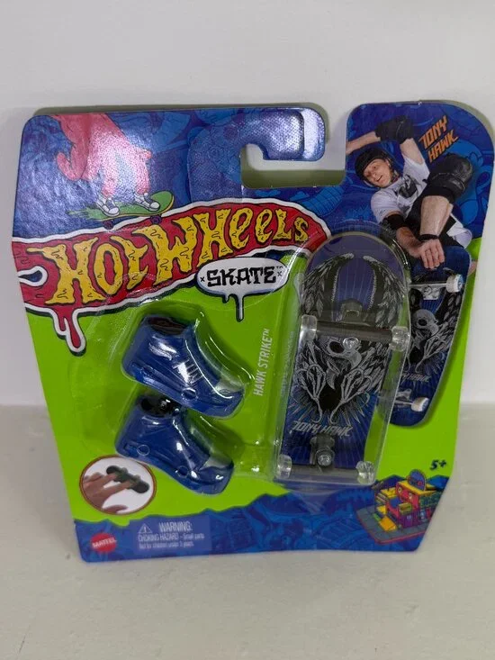 Hot Wheels Tony Hawk TH Skate Board and Shoes - New & Unopened