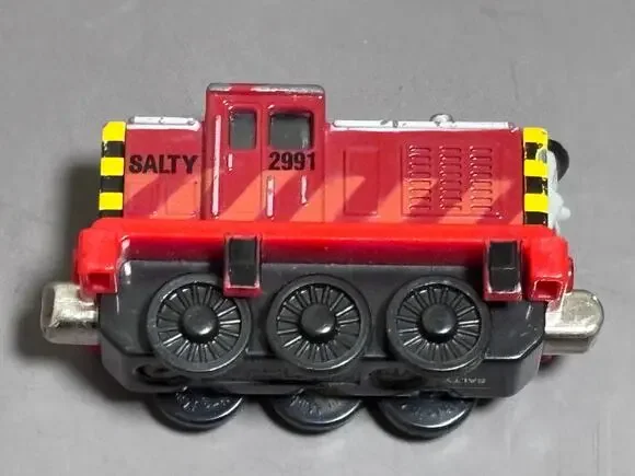 2003 Thomas & Friends Salty Train Car Die Cast Take Along N Play Learning Curve