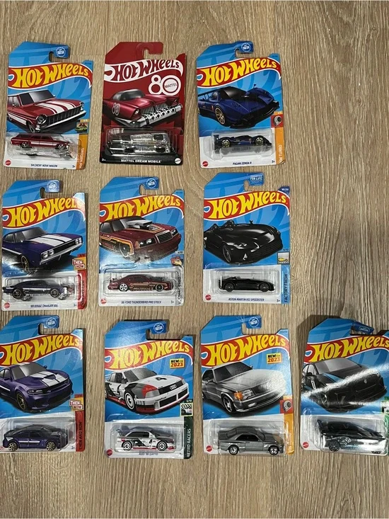 Hot Wheels Mainline Cars - lot of 10