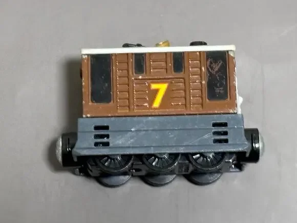 Thomas Friends Take N Play Diecast Metal 2012 Talking & Light Toby Train Engine