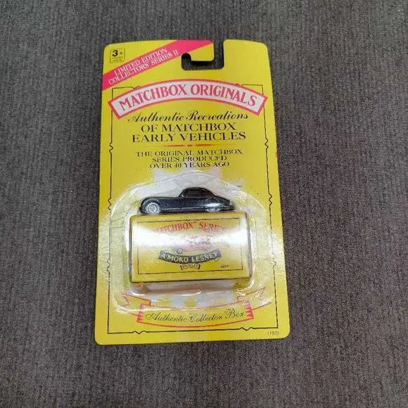 Matchbox Originals Jaguar XK140 Black Collector Series II Limited Edition