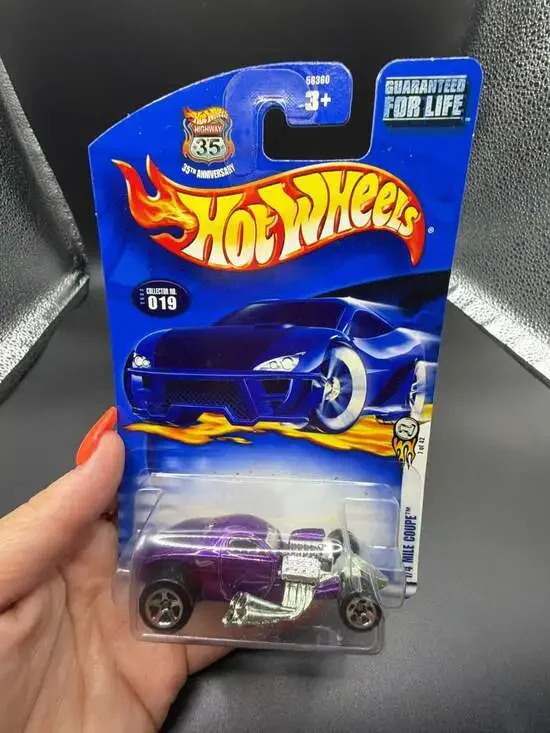 2003 Hot Wheels First Editions 1/4 Mile Coupe Purple #019