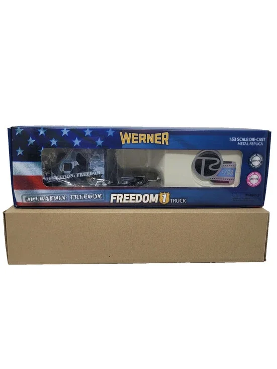 Tonkin Werner Freedom 1 Semi Truck Operation Freedom 1:53 Scale Die-Cast New