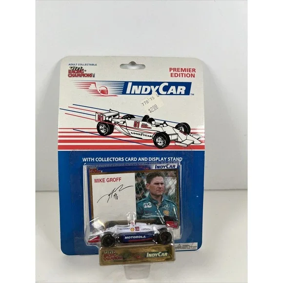 Racing Champions Premier Edition Indy Car‎ Series Mike Geoff Motorola #10 New