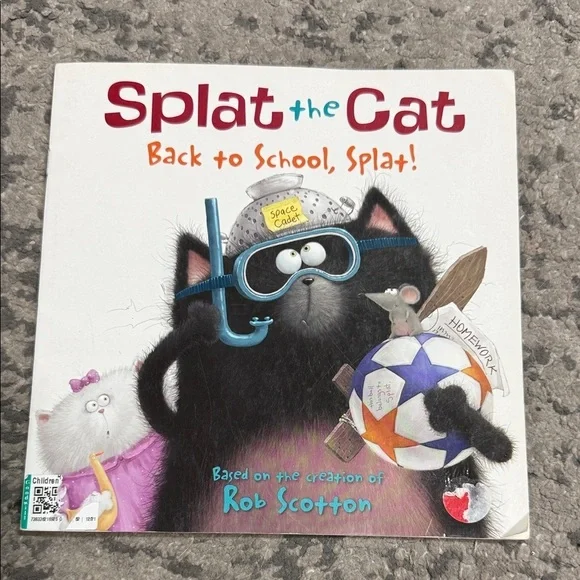 Splat the Cat: Back to School, Splat! Book