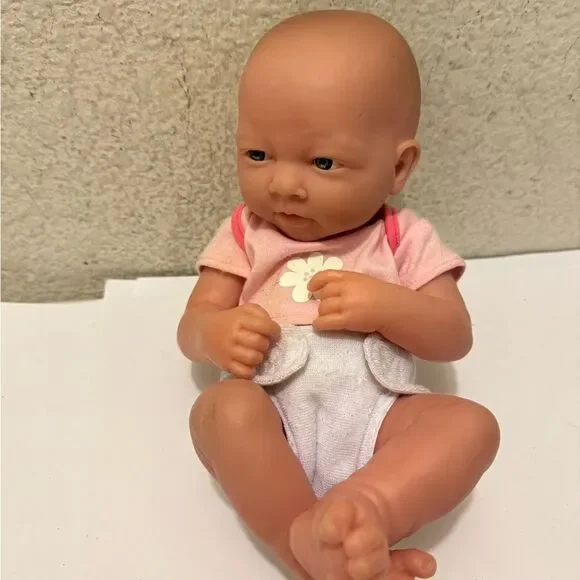 Berenguer 13” Newborn Baby Girl Doll Realistic Nude  Pink Kids Toys