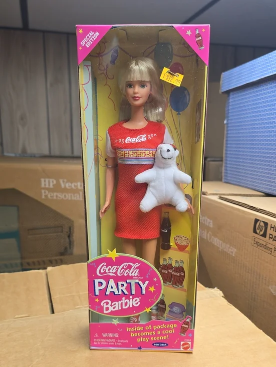 Coca Cola Barbie Party Doll 1998 Special Edition