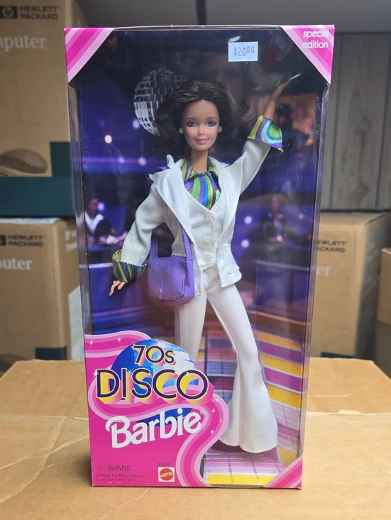 Barbie 70s Disco Doll Brunette 1998