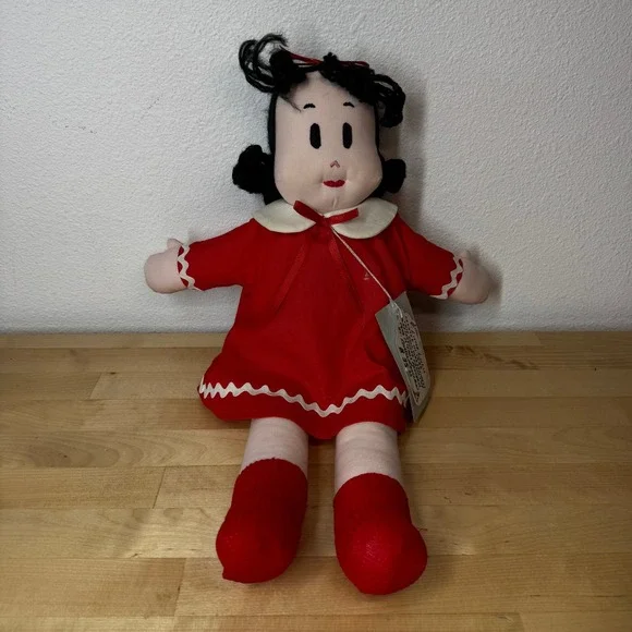 Handmade Little Lulu Rag Doll 1948 McCalls Pattern Reproduction Dottie Loucks