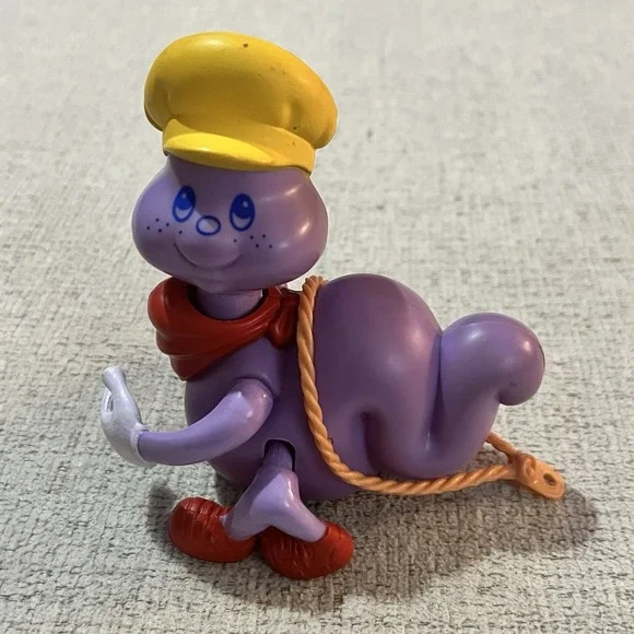 Strawberry Shortcake Caterpillar Purple Worm from Berry‎ Busy Bug Flower Train