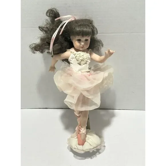 Gorgeous Simon & Halbig Ballerina doll K R 117 58 Brown Hair porcelain body READ