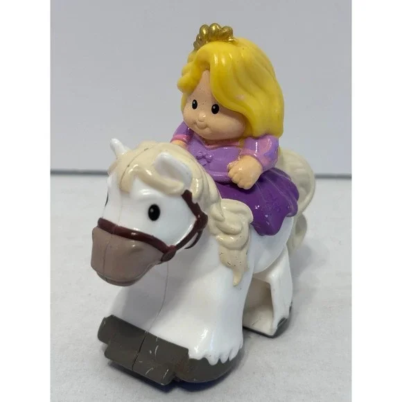 Disney Princess Rapunzel Klip Klop Horse Little People Fisher Price toy