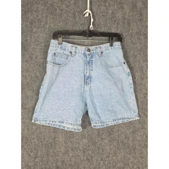 Stone Mesa Jean‎ Company Womens Light Wash Denim High Rise Shorts Size 12 Petite
