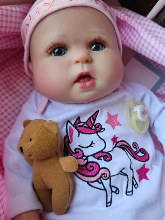 Baby Infant Reborn Realistic Doll Real Life Diaper Bag Accessories Outfits Lot