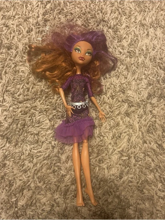 Monster High Clawdeen Wolf Doll Frights Camera Action 2013 good clean condition.