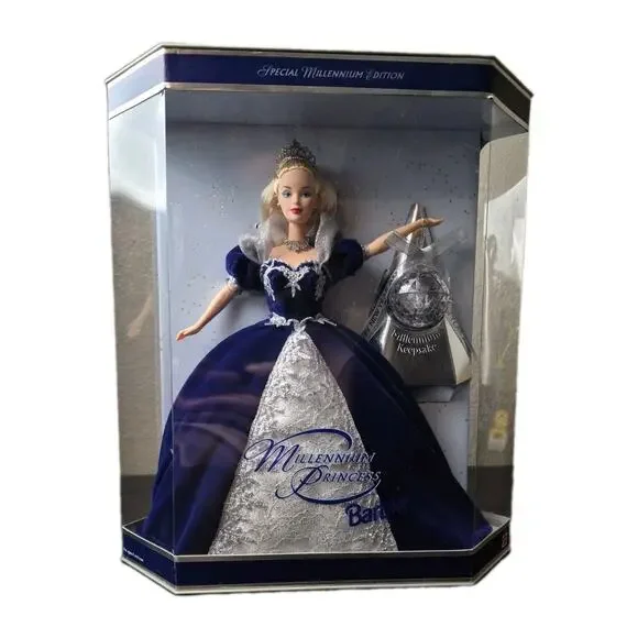Millennium Princess 2000 Barbie Doll Special Edition with Millenium Keepsake NIB