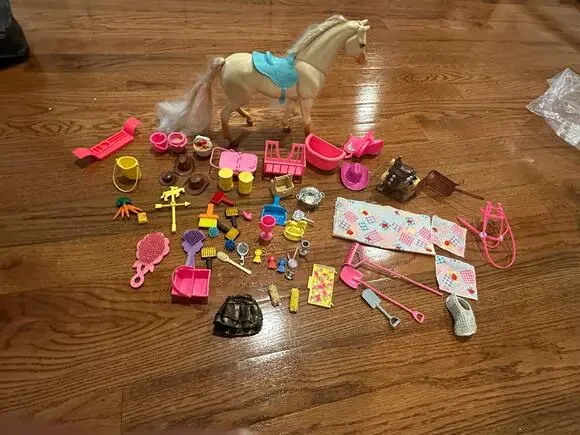 Vintage Barbie Horse collection