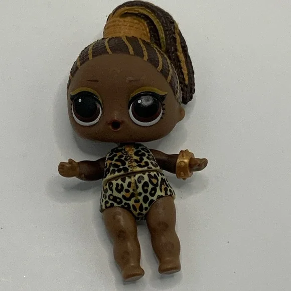 LOL Surprise‎ Doll Cheetah Leopard Animal Print Fierce Babe Big Sister 3.5