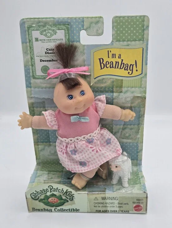 Vintage 1996 Cabbage Patch Kids BEAN BAG 4.5