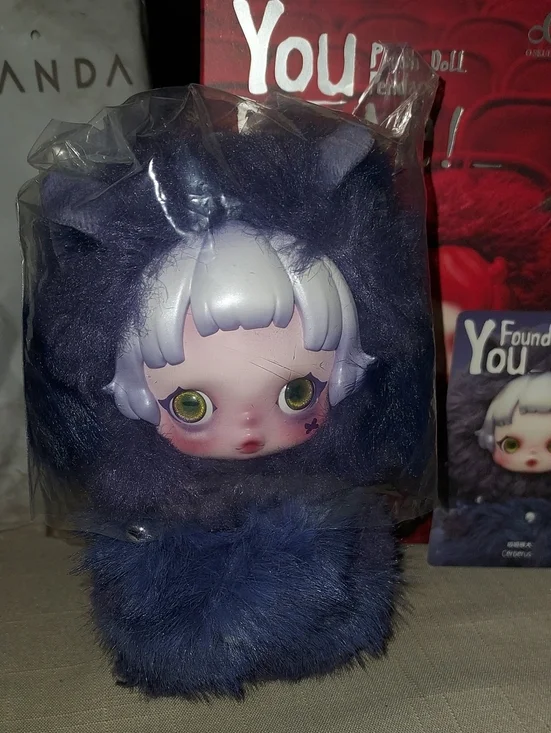Pop Mart Skullpanda  Cerberus Plush Dolly