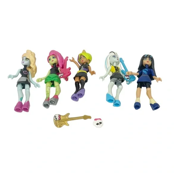 Monster High Lot of 5 3”‎ Mini Doll Accessory