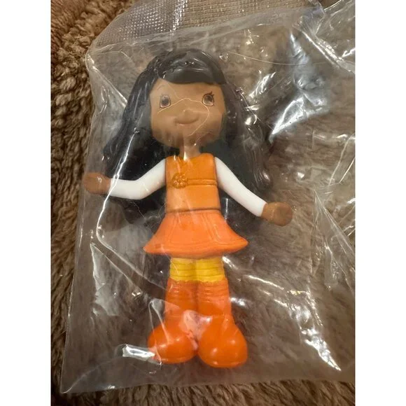 NEW Sealed Strawberry Shortcake Orange Blossom McDonalds 2010 Doll figure toy 3”