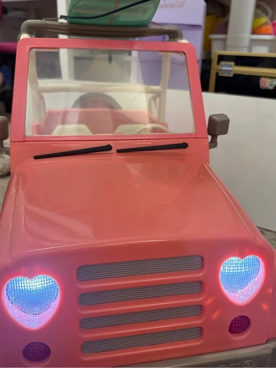 Our Generation Jeep with Electronics