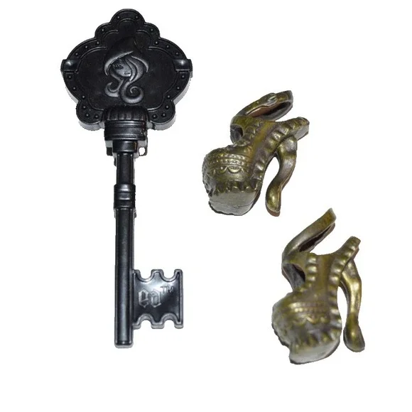 Ever After High Maddie Hatter Doll Shoes Hat-Tastic Tea Party Bronze Replacement