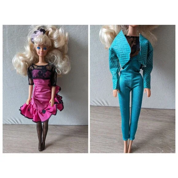 Vintage Barbie PARTY DAZZLE Fashion Mall 3098 Pink Stocking 1991 NO Doll READ