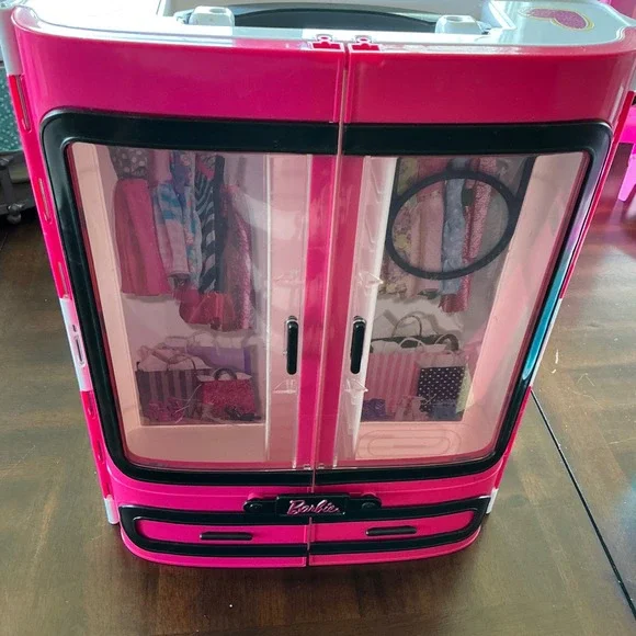 Barbie Fashionistas Ultimate Closet Pink‎ Portable Storage Case DMT57 Accessory