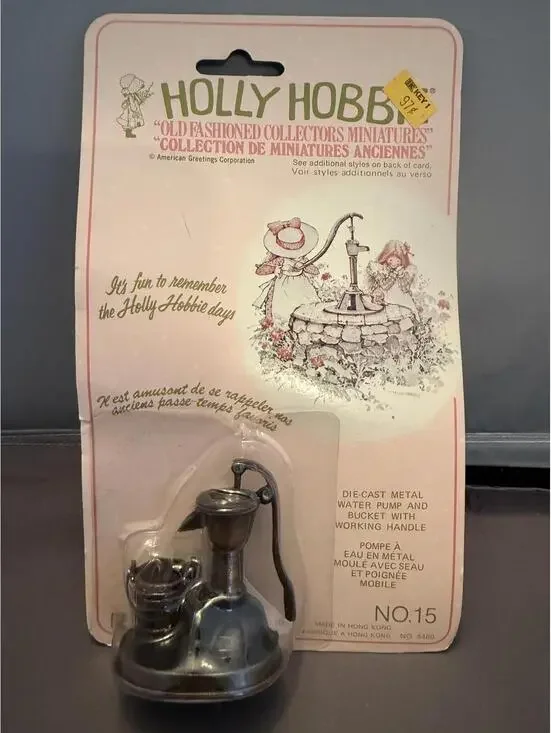 Vintage Durham Holly Hobbie Mini NIP Diecast Water Pump No 15