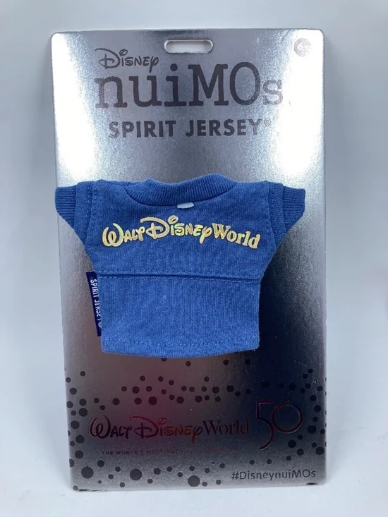Disney NuiMOs Spirit Jersey Walt Disney World 50th Anniversary on Backer Card